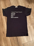 Speak French Tee